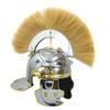 Roman Gallic 'G' Standard Helmet - 18 Gauge Steel Gift for Coseplay LARP