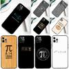 Забавные Математические Формулы Уравнения Чехол для Телефона Для iPhone 16 Pro Max 12 13 Mini 11 14 15 Pro Max XR 15 16 Plus 16e Задняя Крышка