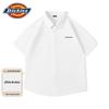 Мужская рабочая рубашка Dickies в американском ретро стиле с коротким рукавом