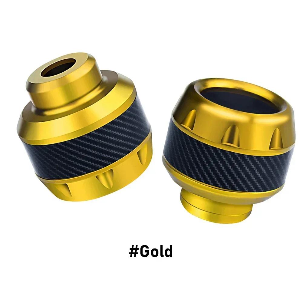 2 шт. защита от удара мотоцикла, защитные накладки на колеса, слайдер для рамы шин для мотокросса, красочные аксессуары для мотооборудования