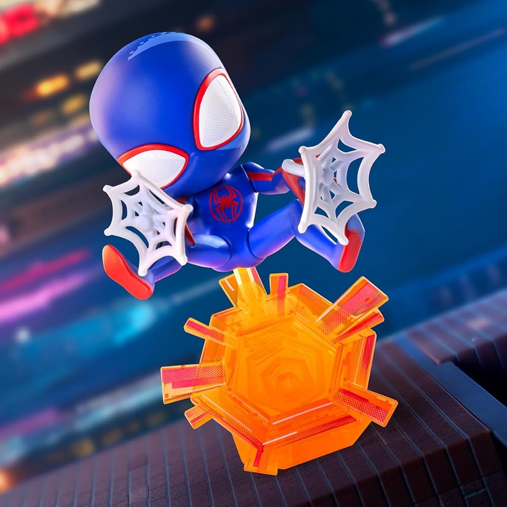 Pop Mart Фигурка Marvel Человек-паук: Паутина вселенных 1 шт. ПВХ Игрушка-сюрприз в непрозрачной упаковке