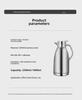 European Style Double Layer 304 Stainless Steel Insulated Hot Water Pot, Large Capacity for Hotel or Home Use