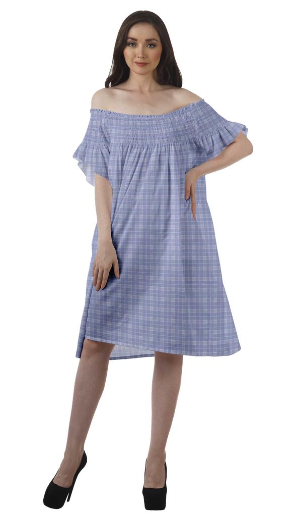 Moomaya Printed Poly Crepe Tunic Plus Size Womens Dresses Sleeveless Ladies