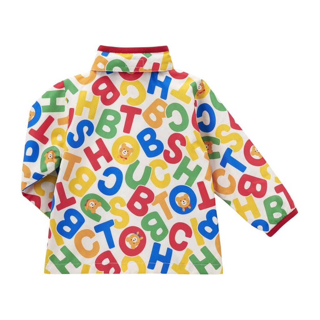 MIKI HOUSE HOT BISCUITS Windbreaker for Boys and Girls, Multicolor, 80cm (Product Code: 71-3701-685)