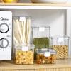 Sealed Jars Kitchen Grain Storage Organizer Large Tank Plastic Moisture-proof Storage Box Household Seasoning Jars