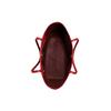 Coach City 33 Classic Monogram Faux Leather Tote Bag Women tote bags Red Brown 5696-IMRVQ