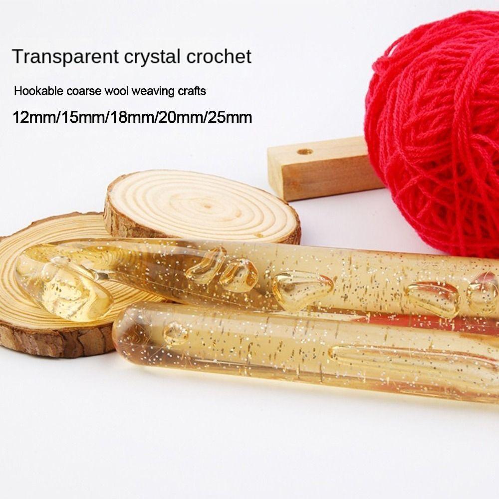 Large Sizes Crochet Needles Long Crocheting Needles Knitting Needles Carpet