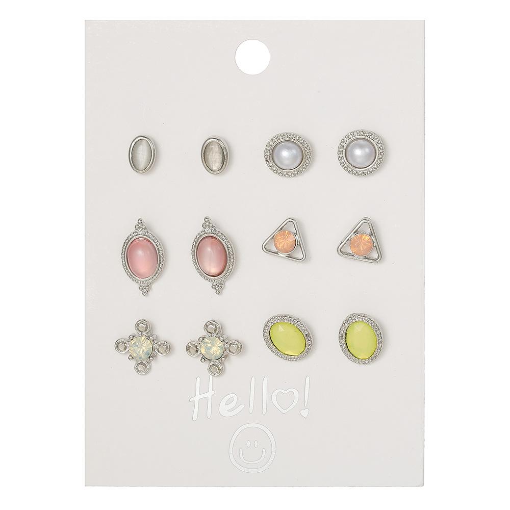 Oil drop stud earrings, niche high-end sense free of charge, small and cute cartoon animal mini earrings ins wind women's earrings