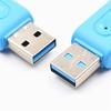 Универсальный USB адаптер (картридер) для любых флэш (TF SD) карт с модным оформлением. Не требует дополнительного питания. Высокая скорость передачи сигнала, до 480 Мб/ с