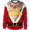 Men Women Ugly Christmas Sweater Funny Humping Reindeer Climax Tacky Christmas Jumpers Tops Couple Holiday Party Xmas Sweatshirt