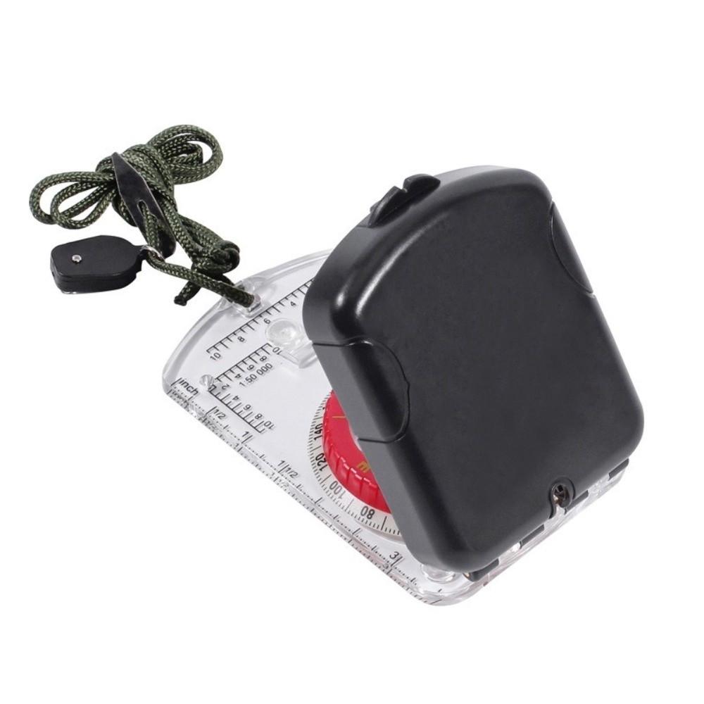 with Adjustable Declination Outdoor Compass Folding Sighting Clinometer Orienteering Map Compass