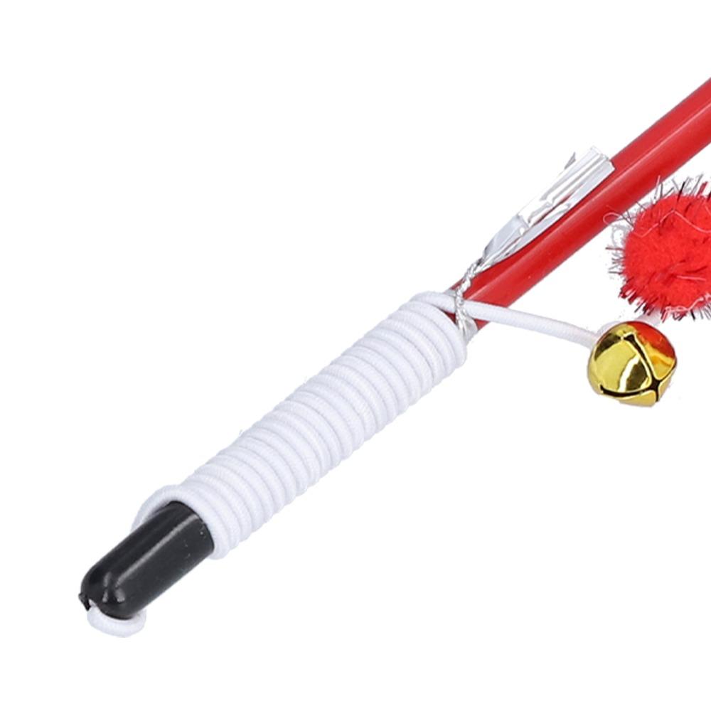 30cm Interactive Cat Toy Star Type Cat Exercise Toy Durable Cat Wand Toy Interactive Play
