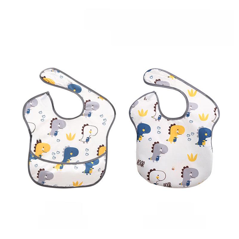 Мягкие детские нагрудники и комбинезоны: Защита от грязи и слюны весна/лето с карманом для еды