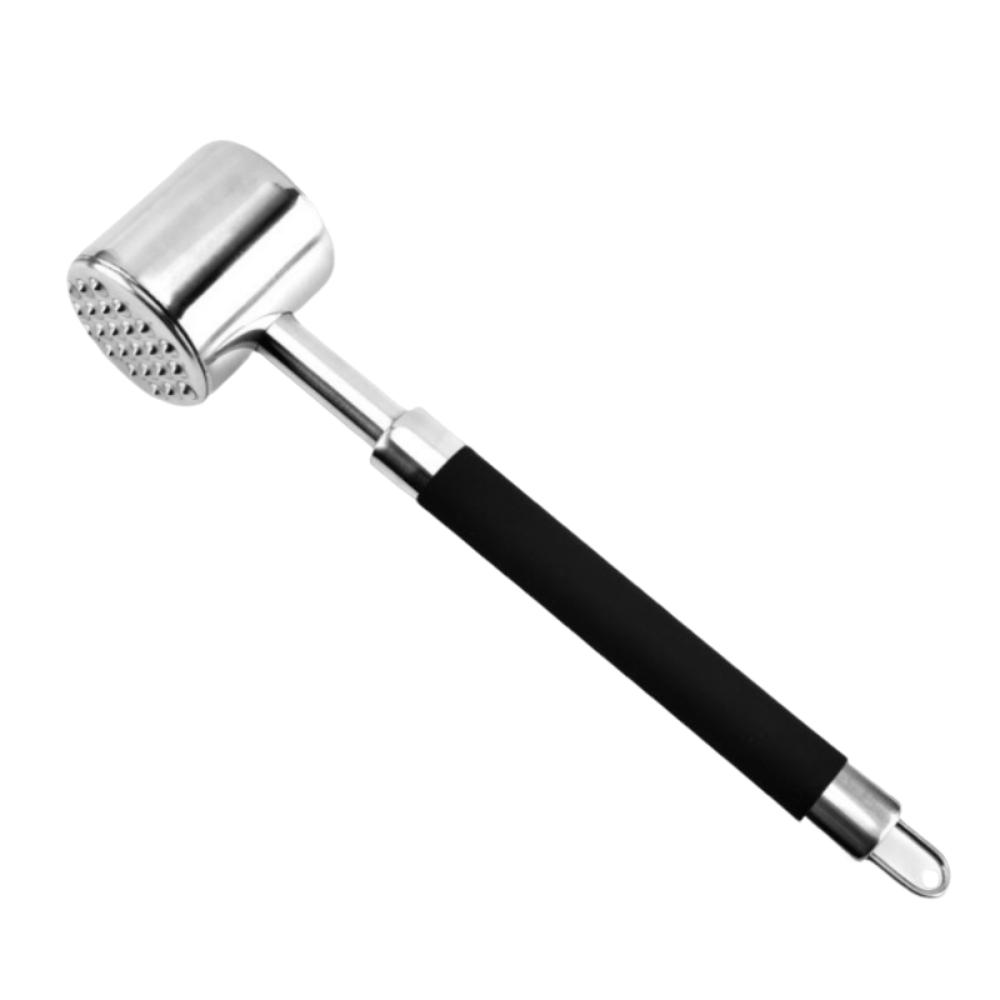Non-slip Meat Hammer Stainless Steel Kitchen Beef Hitting Tool Steak Mallet Steak Tenderizing