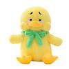 Annoying duck plush toy throw pillow cuckold duckling doll soothing doll short plush doll