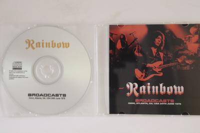 CD RAINBOW - On Line Master Folkets Park, Мальмё, НЕТ ЛЕЙБЛА Не Япония Рок Б/У