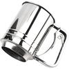 Stainless Steel Flour Sifter Manual Cocoa Powder Sifter Double-layer Baking Sifters For Baking Flour And Powdered Sugar Flour