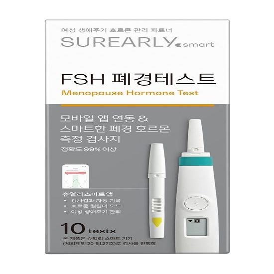 Выберите 1 из 4 типов тест-полосок surearly Smart (Беременность/овуляция/менопауза/гормоны) (устройство приобретается отдельно)