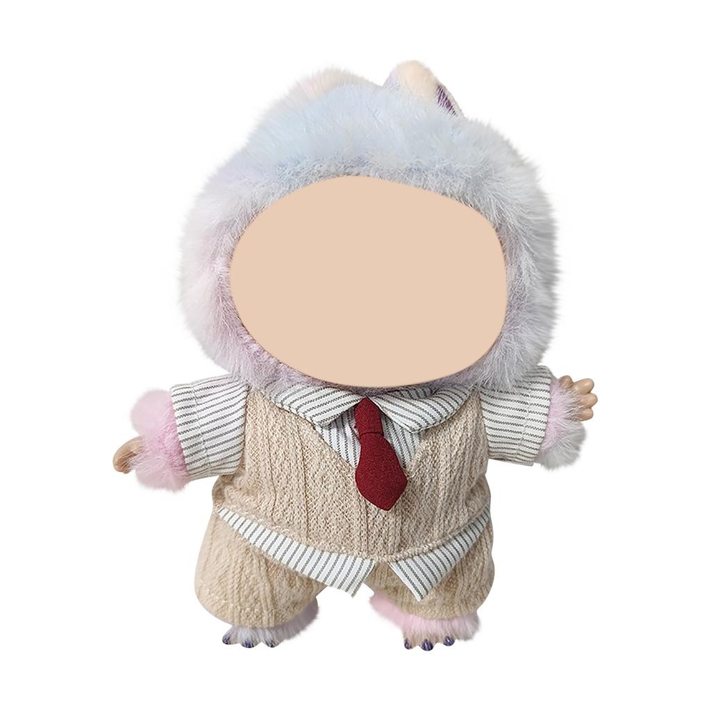 Милые плюшевые кукольные аксессуары для одежды Плюшевая кукла Подходящие подарки Мультяшная детская кукла Кукольная одежда