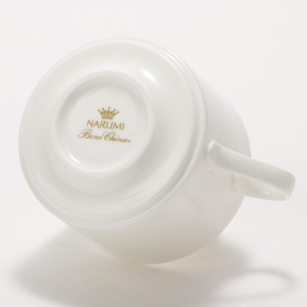 NARUMI Штабелируемая чашка и блюдце, Sensu Plain, Белый, 240 мл, 51799-2903