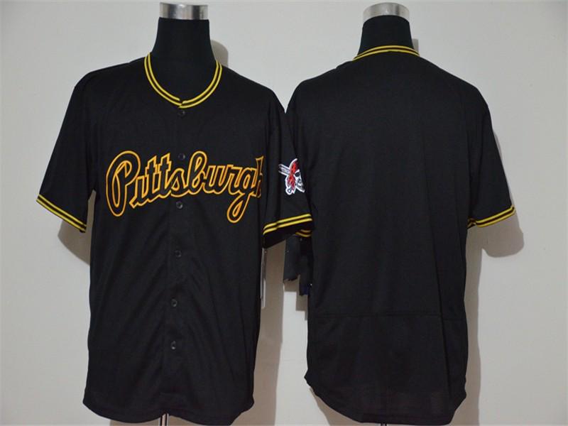 Вышитая бейсбольная майка MLB Pittsburgh Pirates