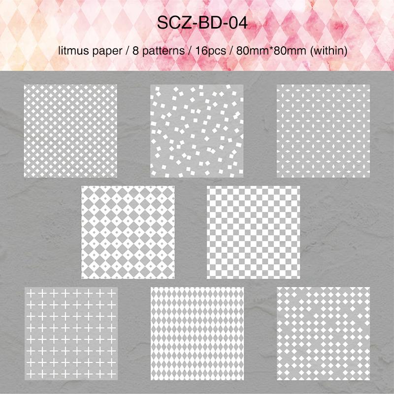 JIANWU Polka Dot Series Vintage Love Star Round Landscape Collage Scrapbooking Material Paper Creative Junk Journal Stationery