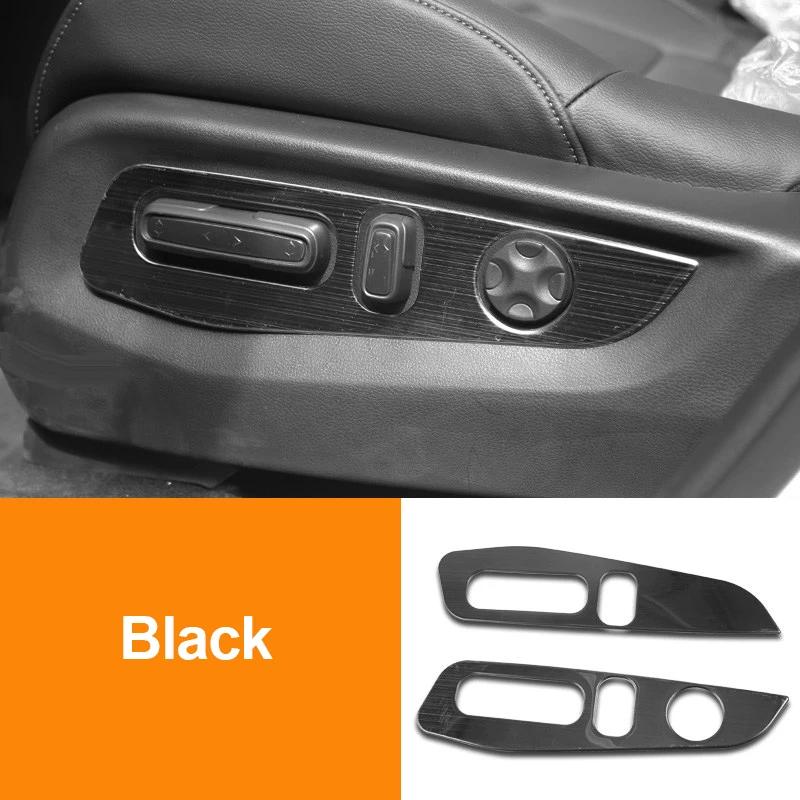 Car Seat Adjust Button Cover Panel Stainless Steel Trim For Honda CR-V crv 2017 2018     Accessories Styling