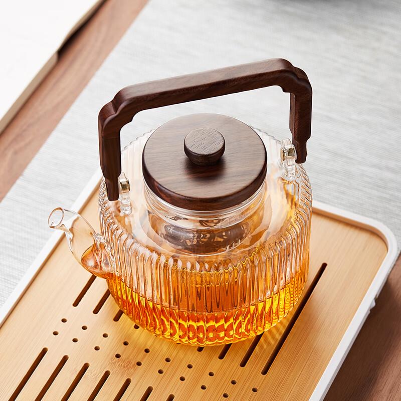 Mesini Glass Tea Steaming and Boiling Pot