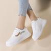Новые универсальные маленькие белые туфли женские повседневные спортивные туфли на мягкой подошве осенние белые туфли