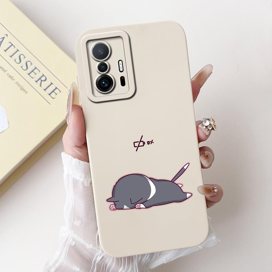 For Xiaomi 11T Pro Case Cute Dog Cartoon Cover Soft Silicone Phone Cases For Xiaomi Mi 11T Pro Mi11T 11TPro Fundas 6.67'' Bumper