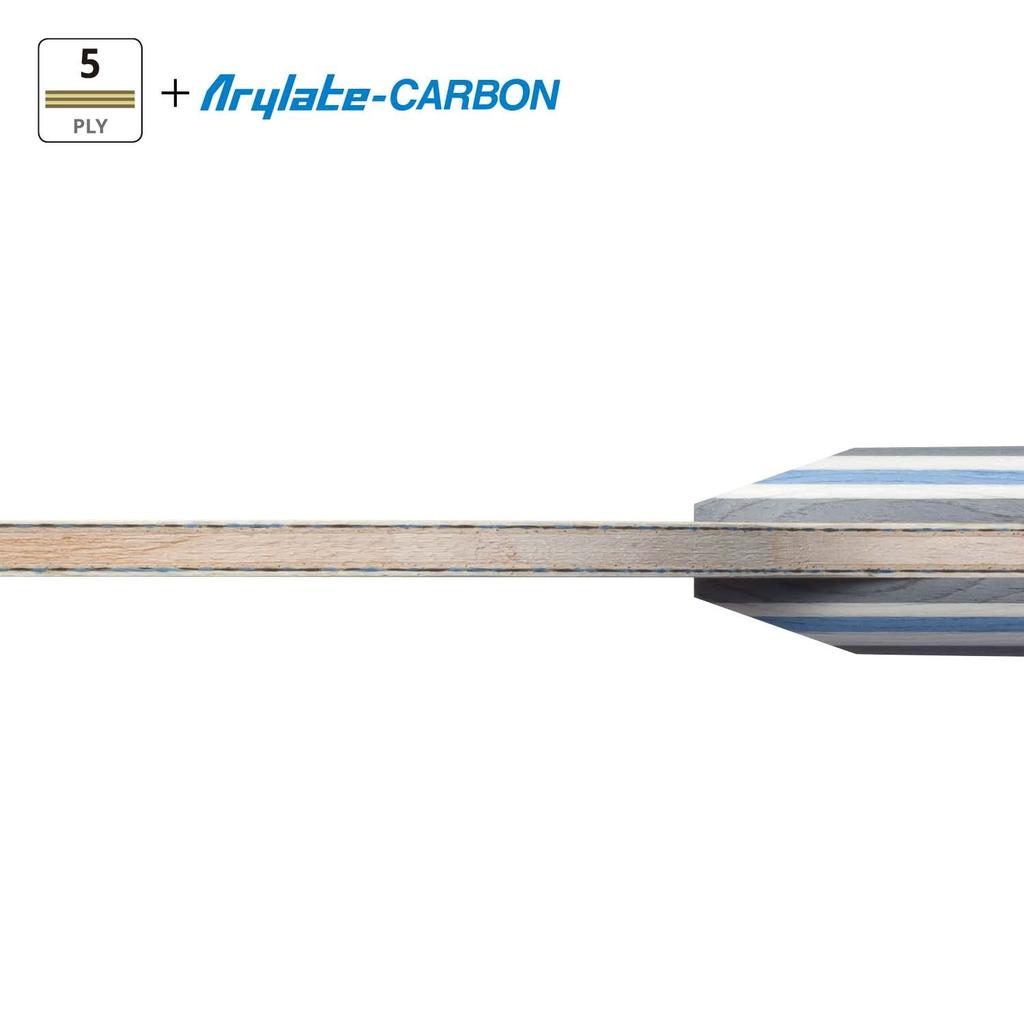 Ракетка для настольного тенниса Butterfly Viscaria CS, держатель для ручки в китайском стиле для Attack 24010