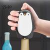 Barbecue Bottle Opener Magnetic Penguin Beer Opener, Funny Cap Remover with Wall Cute Mountable Design, Portable for Party Camping Glass Crown