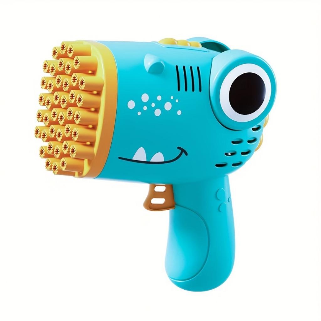 40 Hole Bubble Gun Children's Portable Outdoor Wedding Party Toys Children's Birthday Gift Christmas Gift (Bubble Liquid and Batteries Not Included)