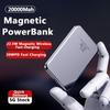 Магнитный Powerbank 22,5 Вт Быстрая зарядка 20000 мАч Беспроводной Power Bank Портативное зарядное устройство для iPhone Samsung