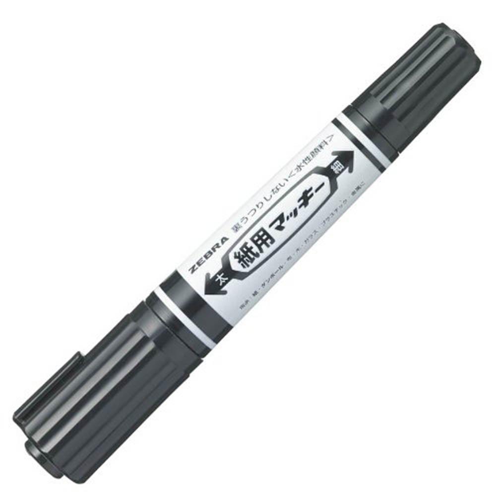 Zebra Makiki for Water-Based Pens, Black, Paper, 10-Piece Set, B-WYT5-BK