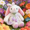 Плюшевая крольчиха Бонни второго поколения – Кролик с длинными ушами в цветочном платье, кукла для девочек