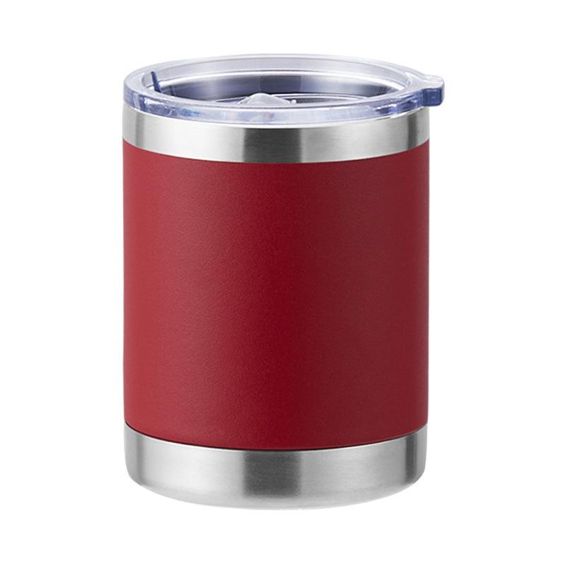 12oz Coffee Mug, Vacuum Insulated Camping Mug with Lid Double Wall Stainless Steel Travel Tumbler Cup for Home Office Desk