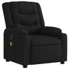 VidaXL Reclining Massage Armchair, Chair with Footrest, Seat with Backrest and Armrests Living Room, Modern, 374132