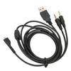 Headphone Audio Cable USB and 3.5mm Audio Jack Audio Cord with Lighting for SteelSeries Arctis