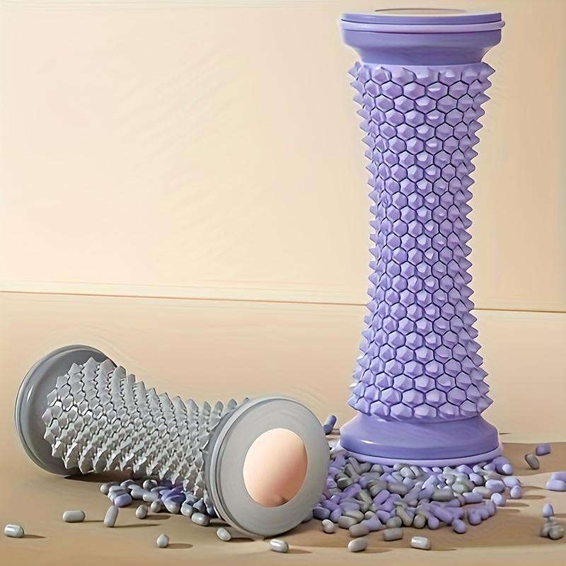 1pc Plantar Fascia Foot Massager - Rolling Trainer for Home Use, Non-Electric, Plastic Material for Improved Foot Comfort