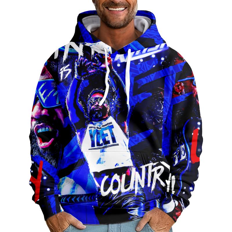 2026 Jey Uso Yeet Hoodies Merch Hooded Women/Men Fashion Casual Streetwear Sweatshirts Clothing Fashion Hoodie Outwear