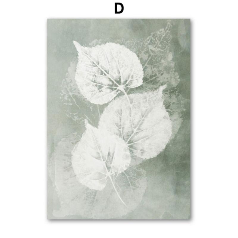 Девушка Чернила Зеленые Листья Парусник Пейзаж Цитата Настенное Искусство Холст Живопись Скандинавские Постеры И Принты Картины Для Декора Гостиной