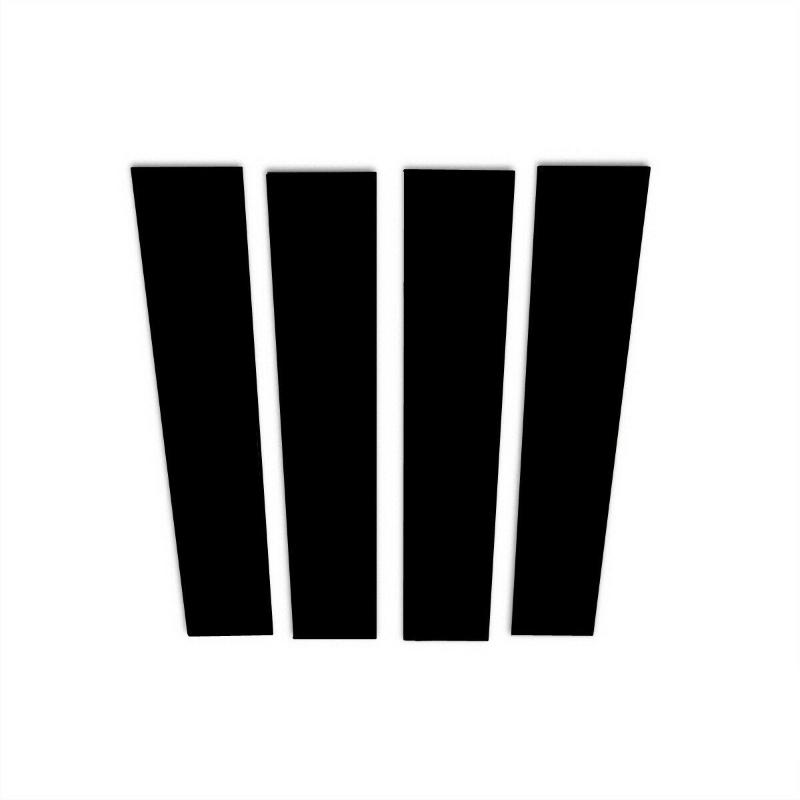 4 шт., накладка на окно автомобиля, наклейка на колонку BC, подходит для Toyota Highlander 2008-2014, полированная стойка