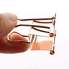 Giant Double Clip Clamp 12 Pack 51mm Paper Binder Clips Rosegold Metal Bulldog Clamp Binder Clips