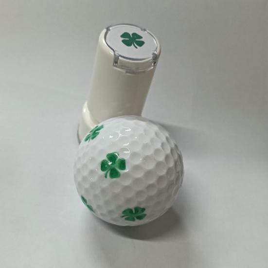 Штамп для мячей для гольфа Самоокрашивающийся штамп для мячей для гольфа Быстросохнущий инструмент для маркировки мячей Настройте свой