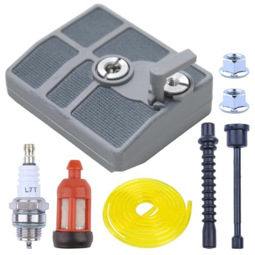 Air Filter Tune-Up Kit With Choke Control, Bar Nuts, Spark Stopper For Compatible Chainsaw Models 030 031AV 032AV