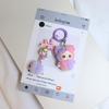 Mini Doll Keychain Cartoon Cute Three-Dimensional Doll Pendant Backpack Decoration Accessories Car Key Ring Gifts