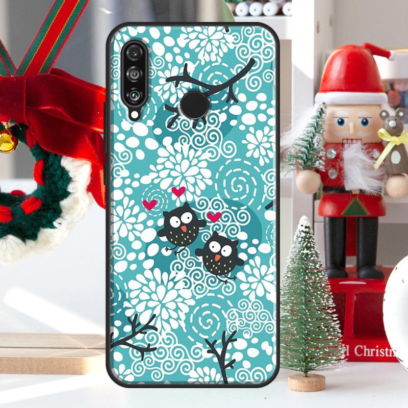 Милый Мультяшный Сова Для Huawei Nova 7i 8i 11i 12i 12s Y73 Y70 Y90 Y60 Y72 Y61 Y91 9 10 SE P30 Pro P40 Lite Чехол