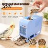 Bird Cage Feeding Accessories Electric Birdseed Shell Separator, Feed Blowing Machine, Dehuller Machine Automatic Millet Husk Remover Separator