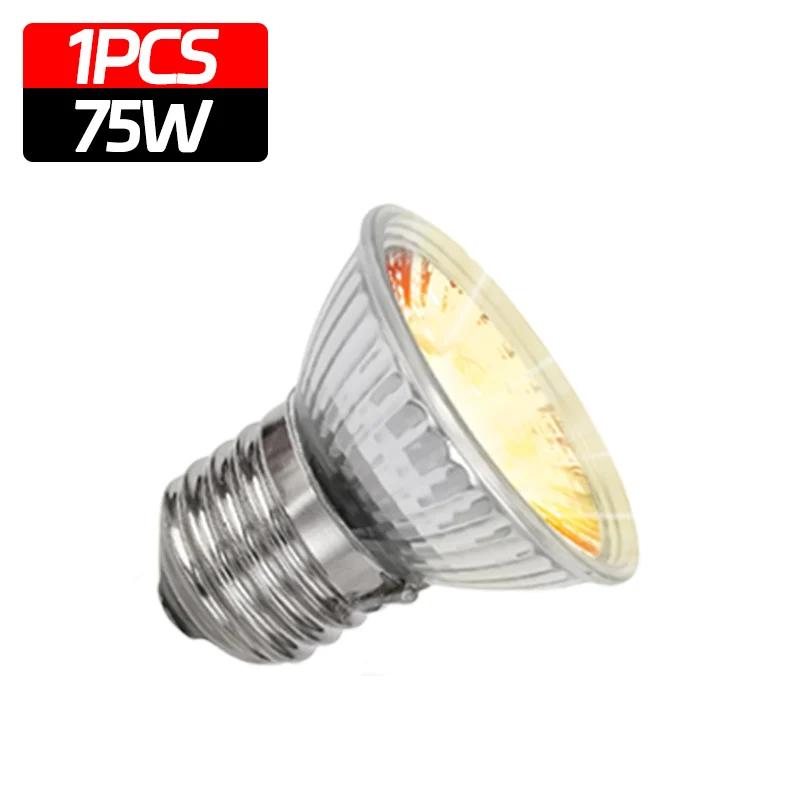 1-5 шт. UVA+UVB лампа для рептилий, черепахи греются, УФ-лампы, нагревательный свет, полный солнечный свет для амфибий 25/50/75 Вт